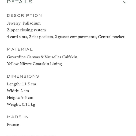 Goyard Matignon PM Gray Zip Wallet - Picture 10 of 12